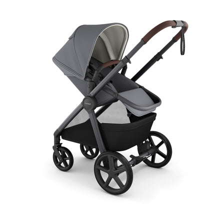 Full-Size Stroller with Bassinet, Newborn to Toddler Convertible Design