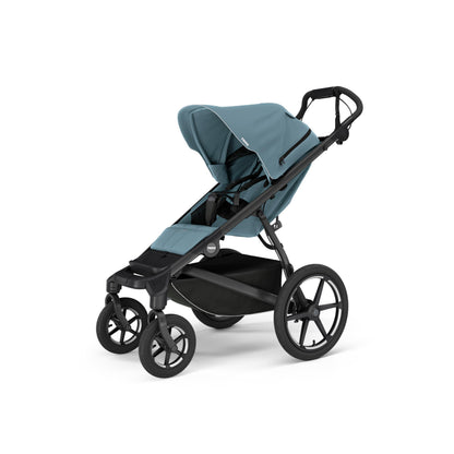 All-Terrain 4-Wheel Stroller with Full Suspension, Air-Filled Tires & Adjustable Recline Seat