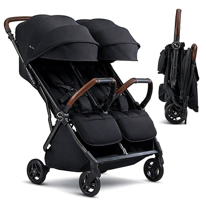 Double Lightweight Folding Stroller