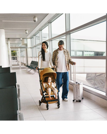 Ultra Lightweight Travel Stroller with One-Hand Recline & Airline Cabin Fold