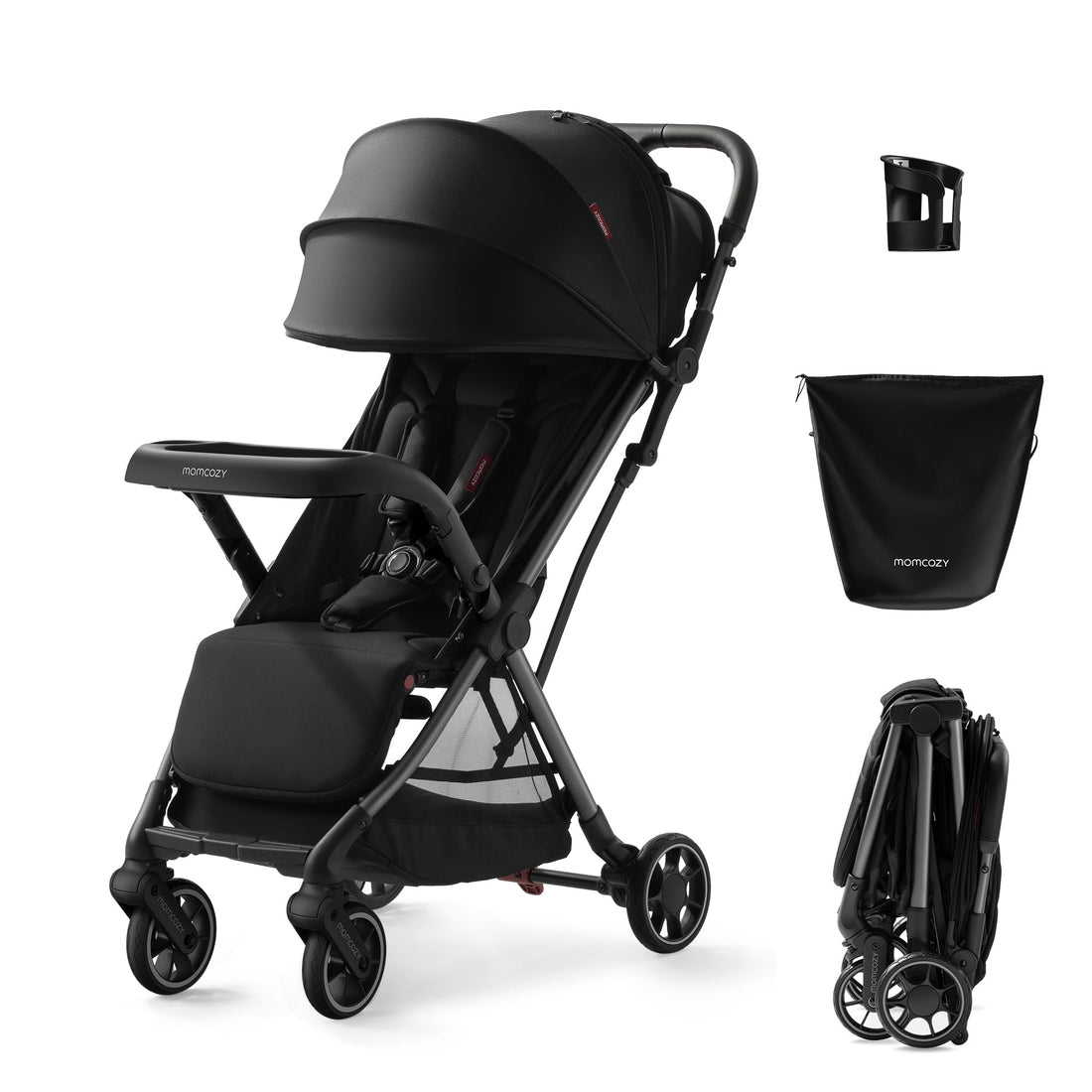 Lightweight Compact Travel Stroller with Easy Fold Design