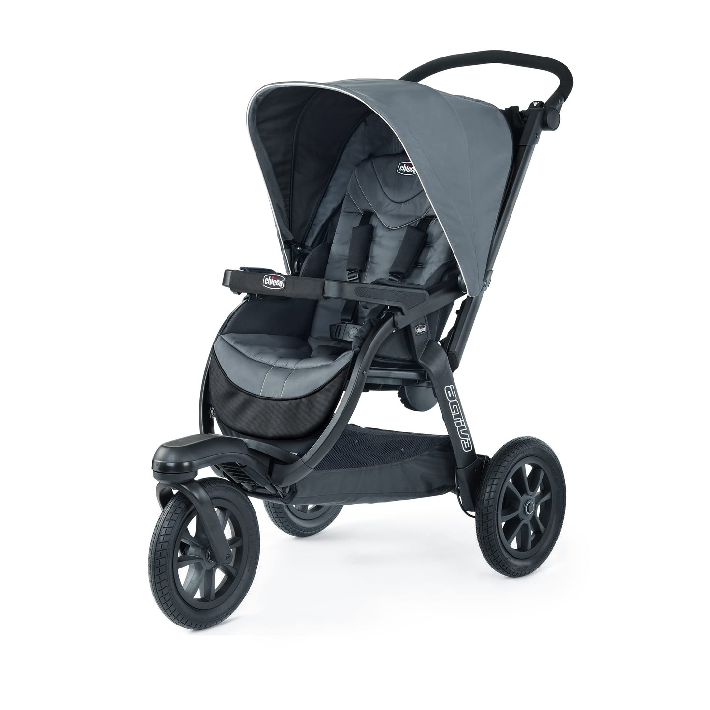 Chicco Activ3 Jogging Stroller, All Terrain Outdoor Stroller for Babies and Toddlers