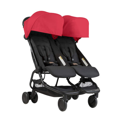 Double Lightweight Compact Travel Stroller with Easy Fold Design