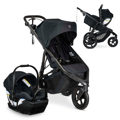 BOB Gear Wayfinder Travel System, Infant Car Seat and Stroller Combo