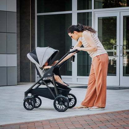 Modular Travel System Stroller with Infant Car Seat & Convertible Design