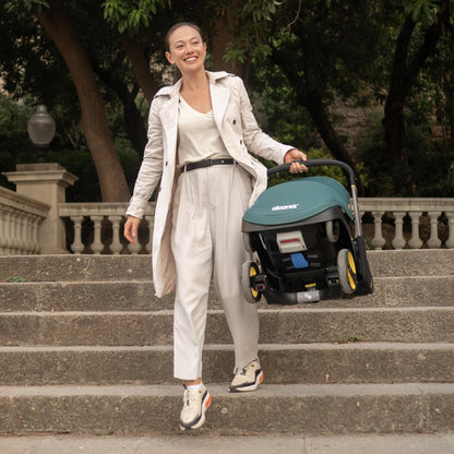 Infant Car Seat & Latch Base with Stroller Conversion System