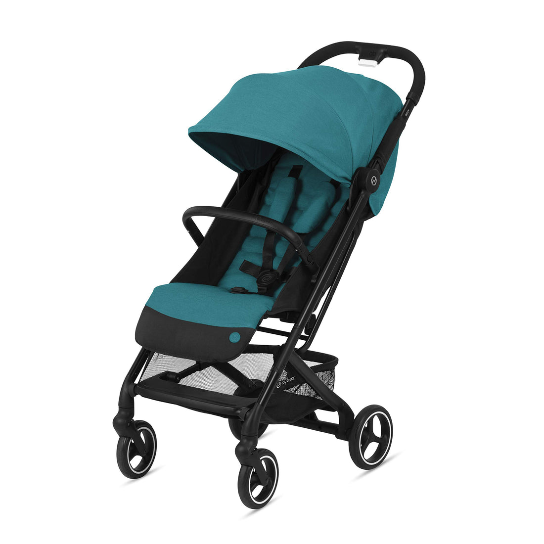 Lightweight Compact Travel Stroller with Car Seat Compatibility & Multi-Recline Seat