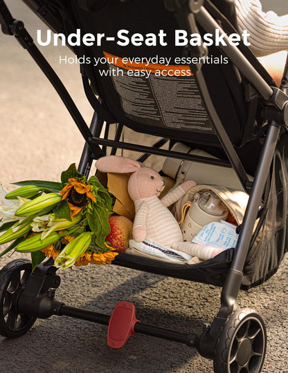 Lightweight Compact Travel Stroller with Easy Fold Design