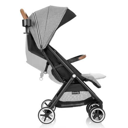 Self-Folding Lightweight Baby Stroller with One-Hand Fold