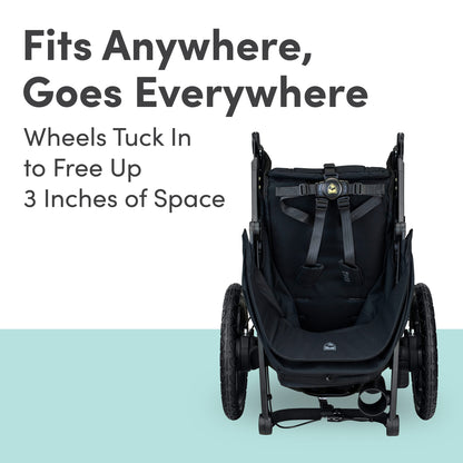 BOB Gear Wayfinder Travel System, Infant Car Seat and Stroller Combo