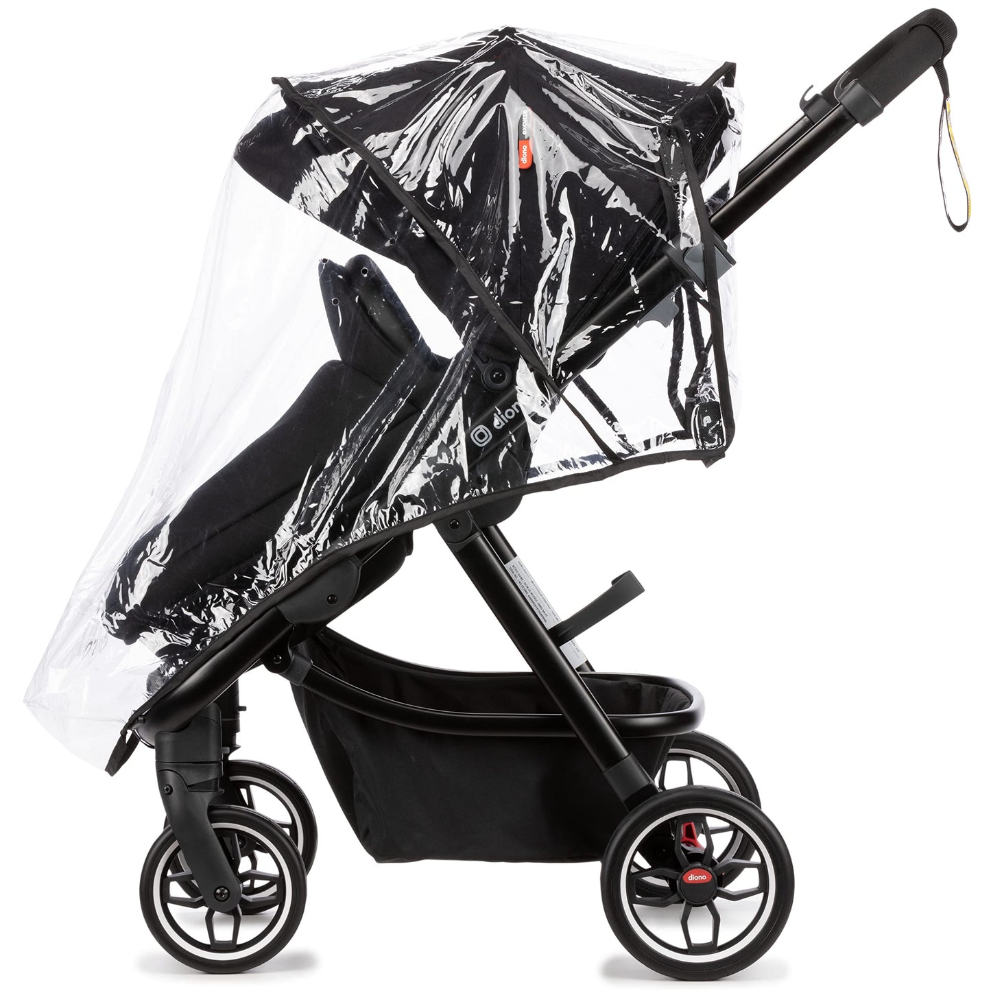 Compact City Travel Stroller with Car Seat Compatibility, Narrow Frame & Large Storage Basket