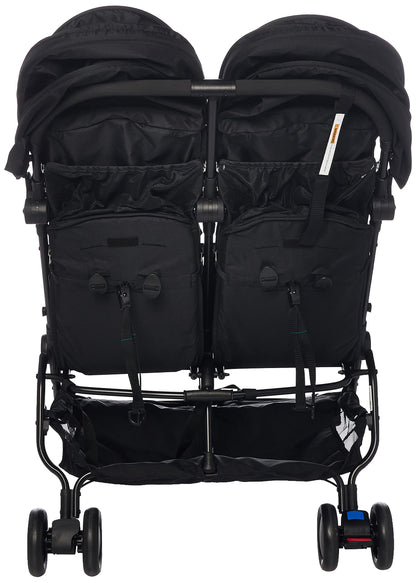 Double Lightweight Compact Travel Stroller with Easy Fold Design
