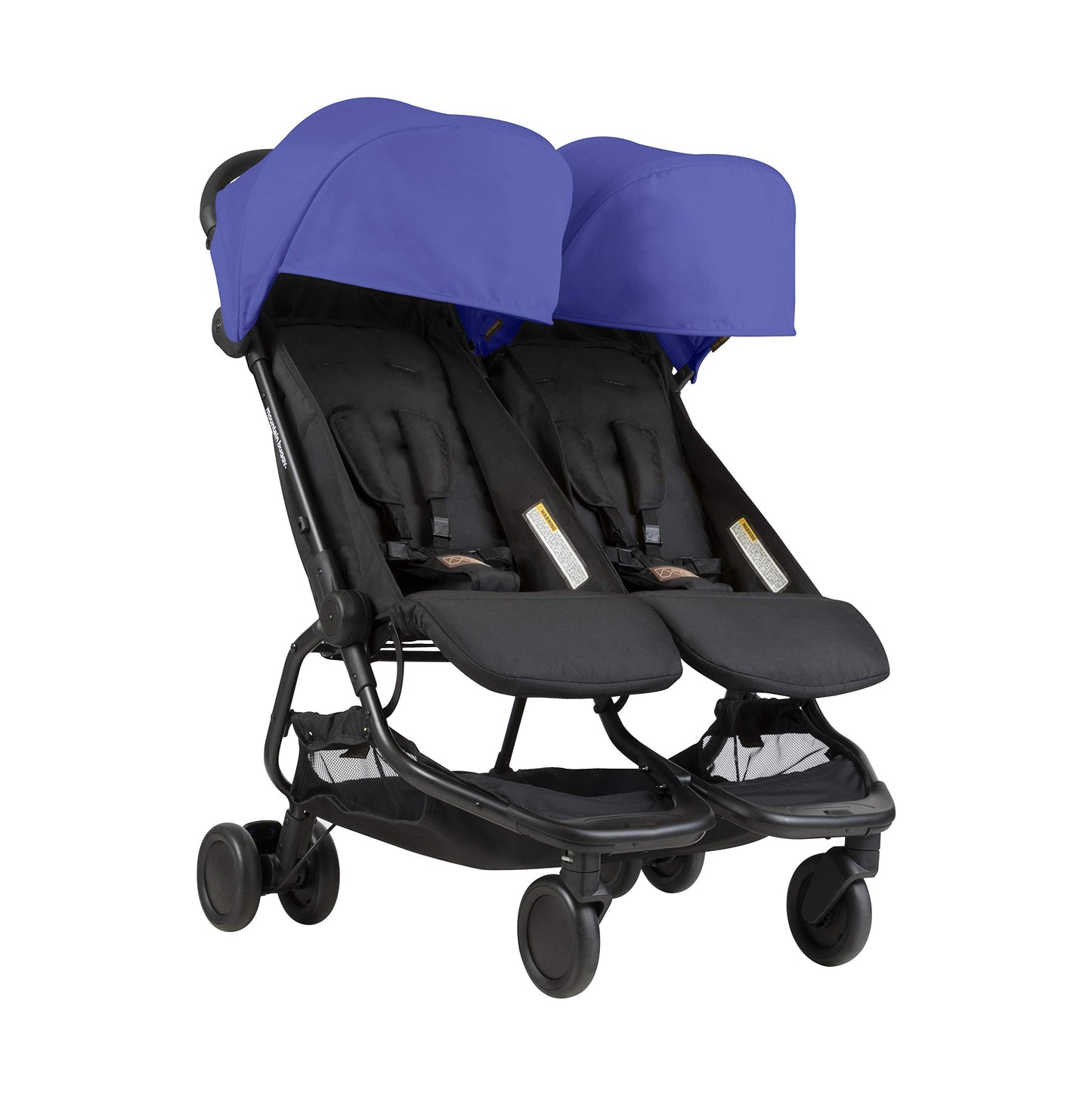 Double Lightweight Compact Travel Stroller with Easy Fold Design
