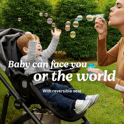 Travel System Stroller with Infant Car Seat & Compact Fold Design