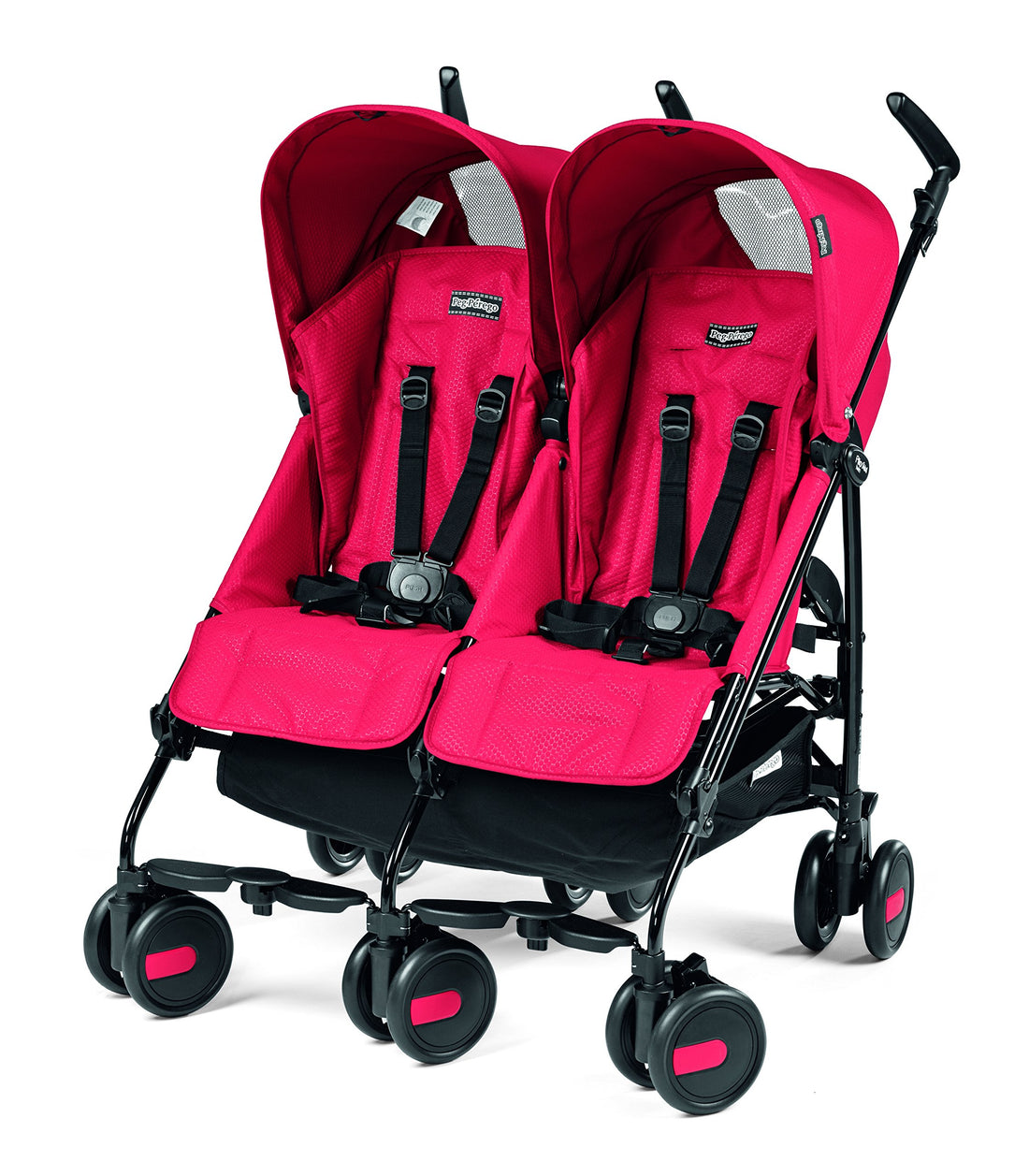 Twin Lightweight Umbrella Stroller with Compact Fold Design