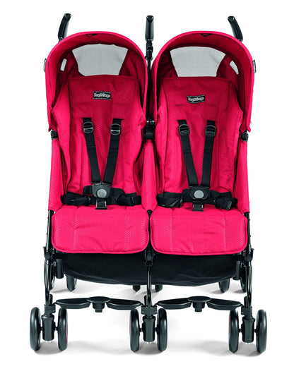 Twin Lightweight Umbrella Stroller with Compact Fold Design