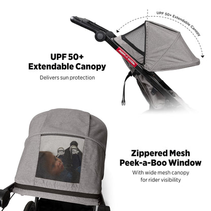 Travel System Stroller with Infant Car Seat, Compact Fold & Lightweight Design